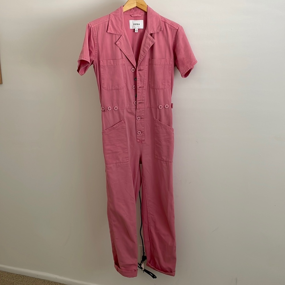 Pistols XS jump suit, pink